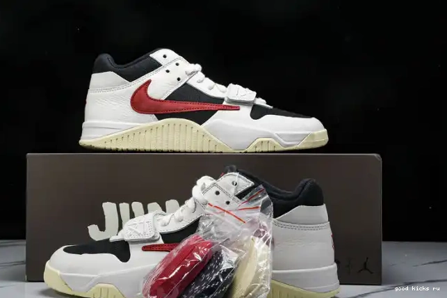 Cheap FZ8117-101 x Jack Travis Scott TR Jordan Jumpman University Red 0412